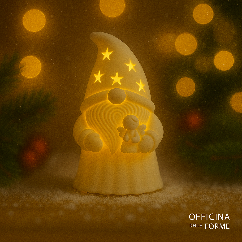 Gnomo Lanterna – Angelo (in mano)