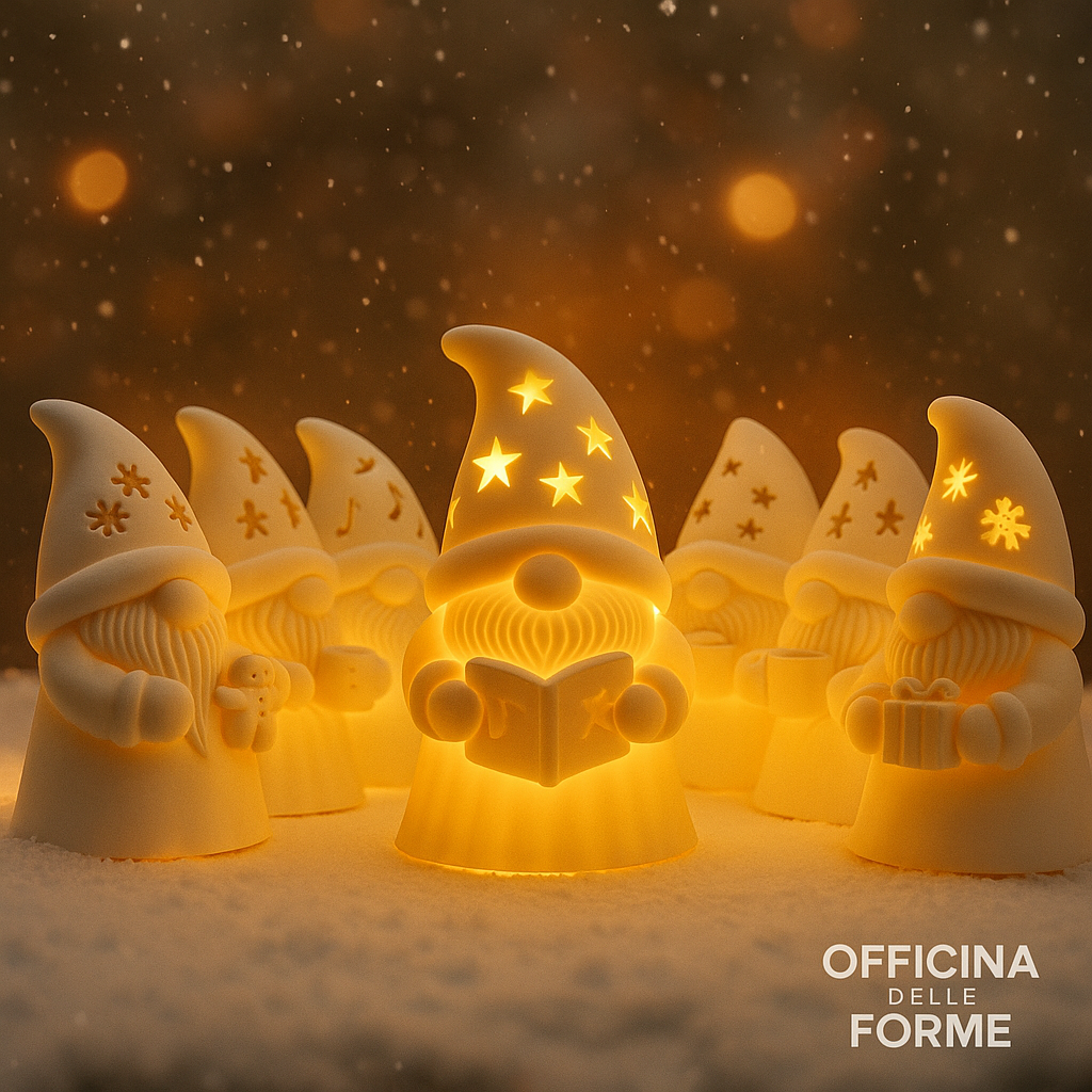 Gnomi Lanterna – Tavola di Natale