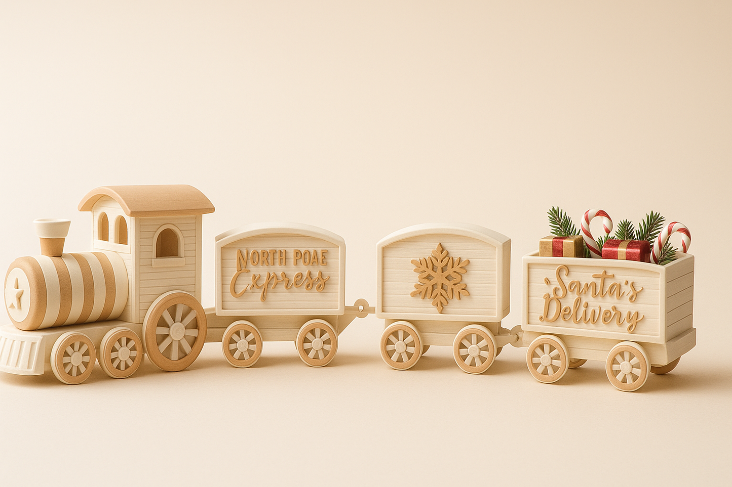Trenino "North Pole Express – Santa’s Delivery" 3D