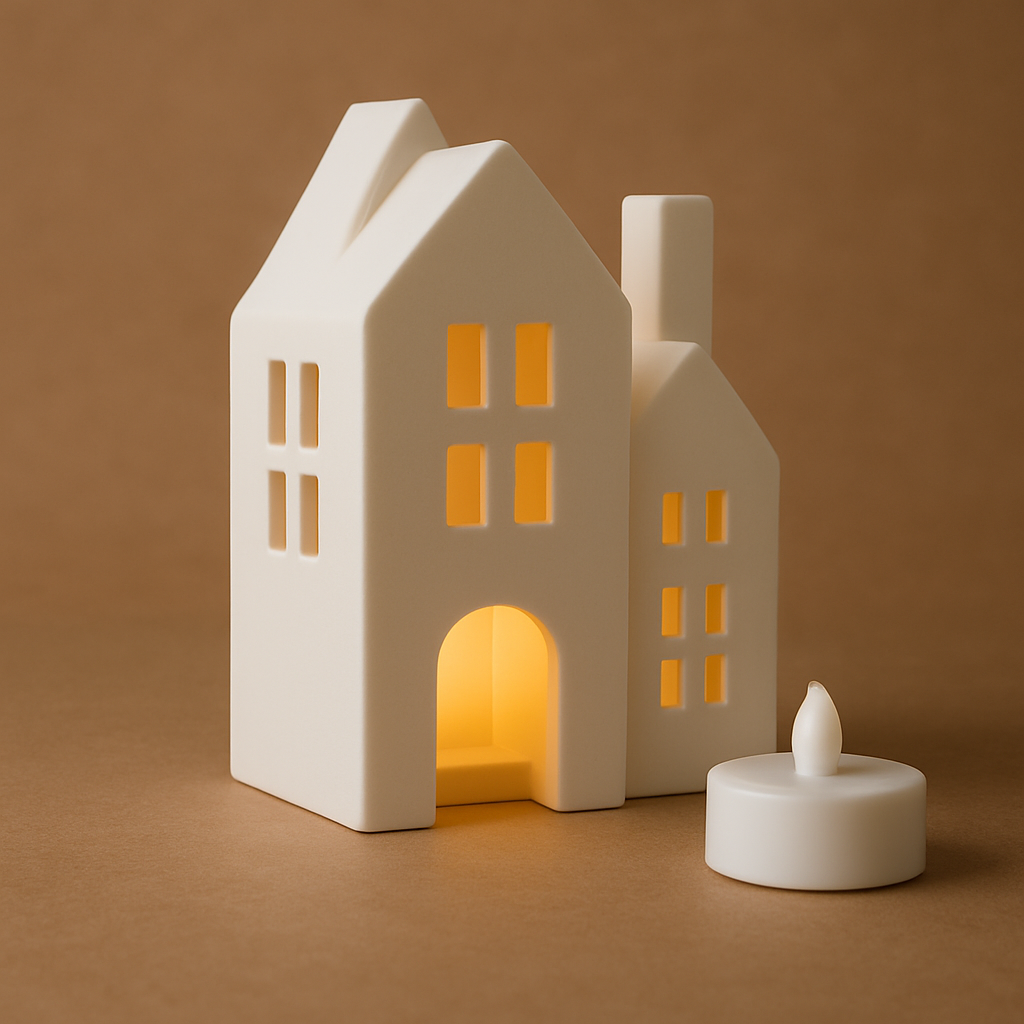 Villaggio di Natale - Casette Luminose PLA