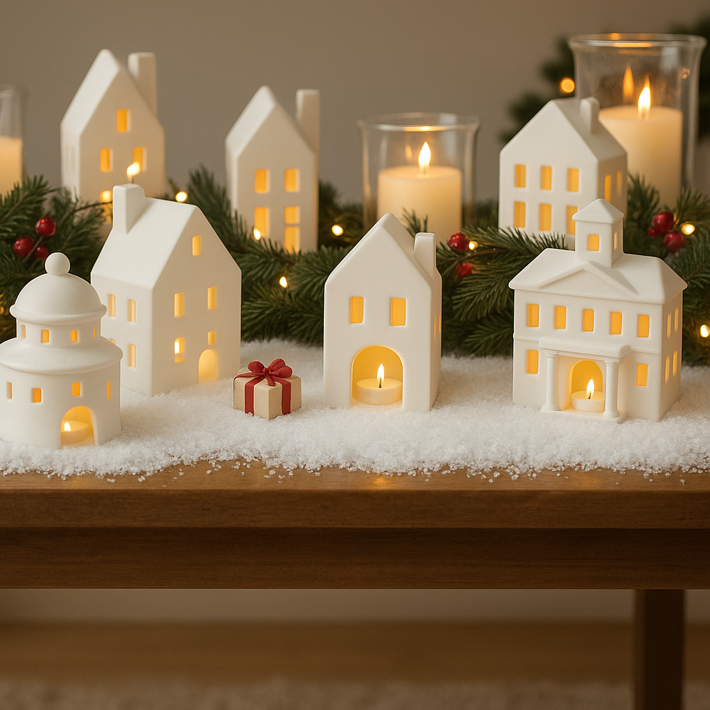 Villaggio di Natale - Casette Luminose PLA