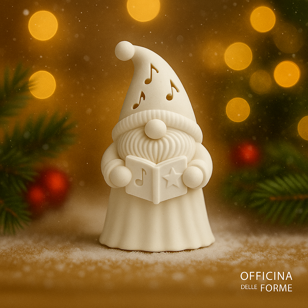 Gnomo lanterna – Cantore (libro & note)