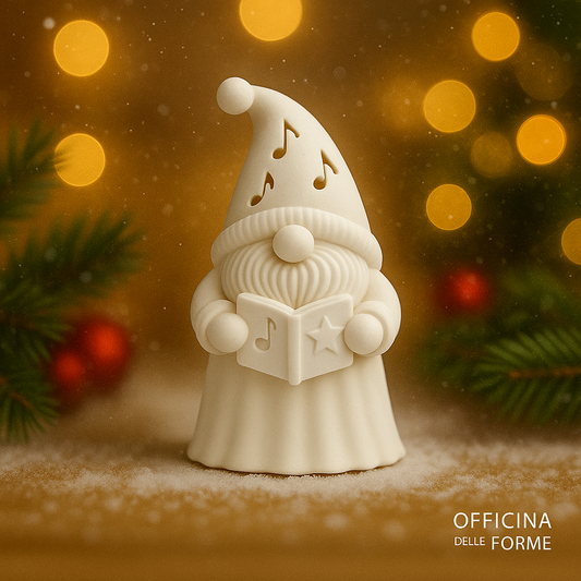 Gnomo lanterna – Cantore (libro & note)