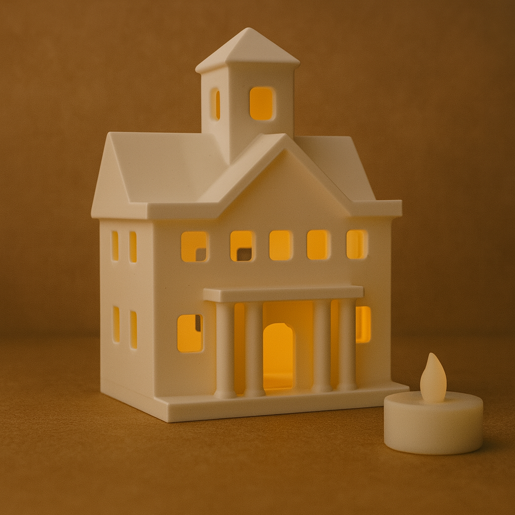 Villaggio di Natale - Casette Luminose PLA